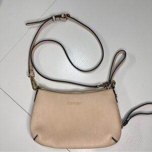Calvin Klein Beige Crossbody Bag